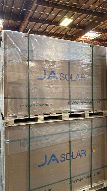 New JA Solar Monocrystalline panels 590 Watt